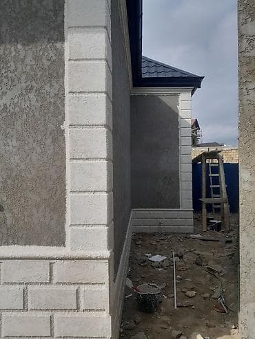 perde karnizleri: Fasad dekoru və suvaq işləri – “daş fakturası” və qəlibli karnizlər — 6