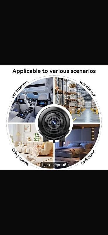 Mini Wi‑Fi Təhlükəsizlik Kamerası – çoxfunksiyalı, portativ və