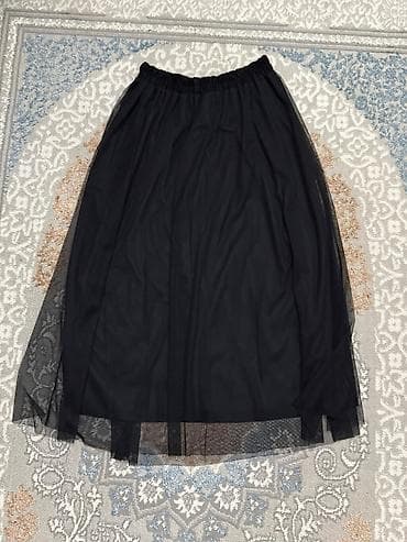 desd geyimler: Qadın geyim dəsti – 4 məhsul 1) Qəhvəyi-bəj pliseli ətək - Uzun — 2