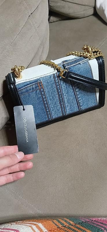 macbook canta: Dolce & Gabbana “Devotion” üslubunda çiyin/çapraz çanta - — 2