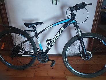 mini velosiped: Toba dağ velosipedi - Çərçivə: yüngül alaşımlı, hardtail, qara-mavi — 4