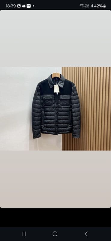 белые мужские куртки: Kurtka, Bolonka, Qış — 4