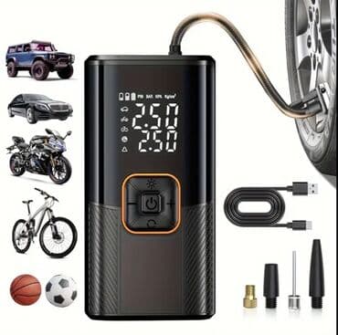 lada priora 2012: Kompakt və portativ şarjlı hava kompressoru (nasos) Xüsusiyyətlər: - — 1