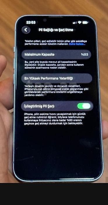 IPhone 14, 128 GB, Sierra Blue, Face ID, Sənədlərlə, Zəmanət