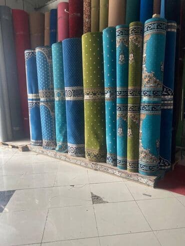 Döşəmə: Məscid xalçaları – rulon şəklində - Dizayn: Qiblə cərgələrini və — 1