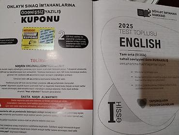 informatika dim pdf: İngilis dili Testlər 11-ci sinif, 1-ci hissə — 2