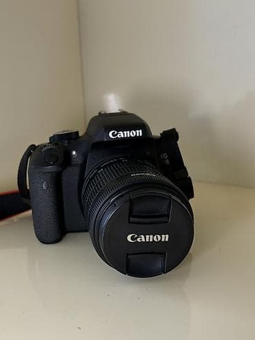 750d: Canon 750D kamera dəsti 5-6 dəfə işlənib, yeni kimidir. Cızığı — 2