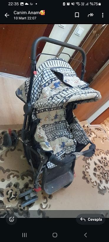 uwaq paltari: Klassik gəzinti arabası — 1