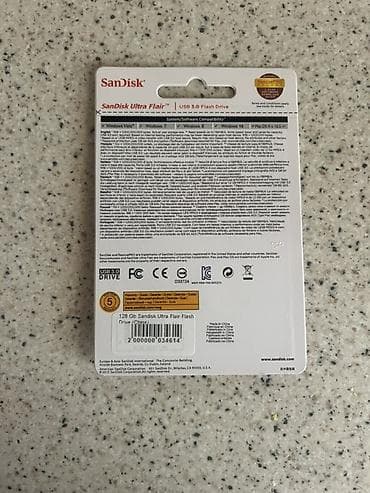 mac pro: Flash kart Sandisk, 128 GB, USB 3.0 — 2