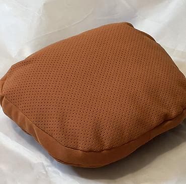 Yastığ Dəsti (komplekt 2 ədəd) - Rəng: tünd narıncı - Material