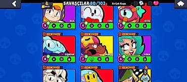 explore smart samokatlar: Brawl Stars hesabı - Kupa: 28 421 (ən yüksək 28 423), Kral rütbə III — 7