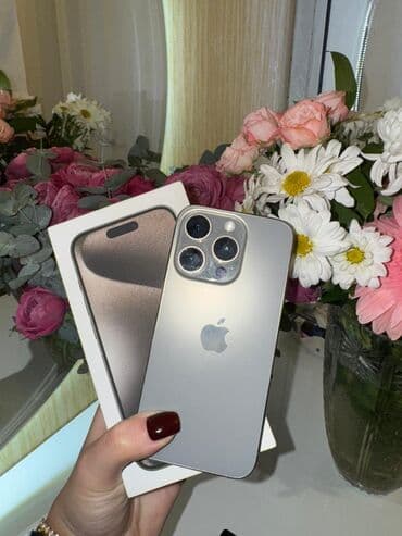 iphone 5 platasi: IPhone 15 Pro, Natural Titanium, Face ID — 2