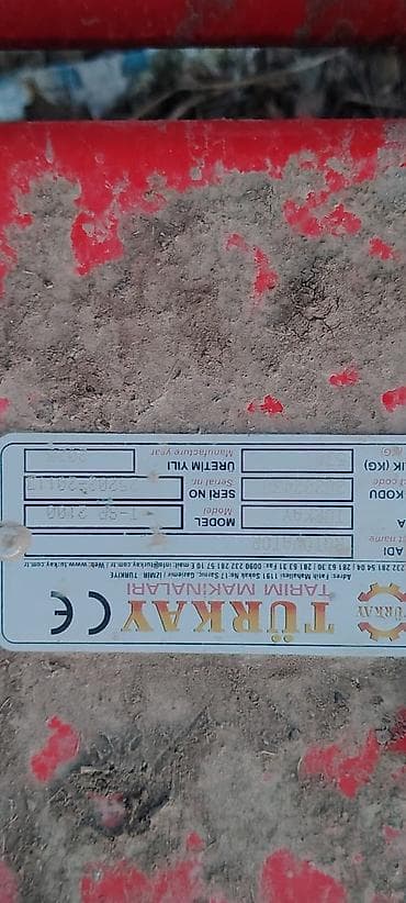 Aksesuarlar və tüninq: Türkay Tərim Makinaları freza (torpaq frezesi) - Model: T-SP 2100 — 4