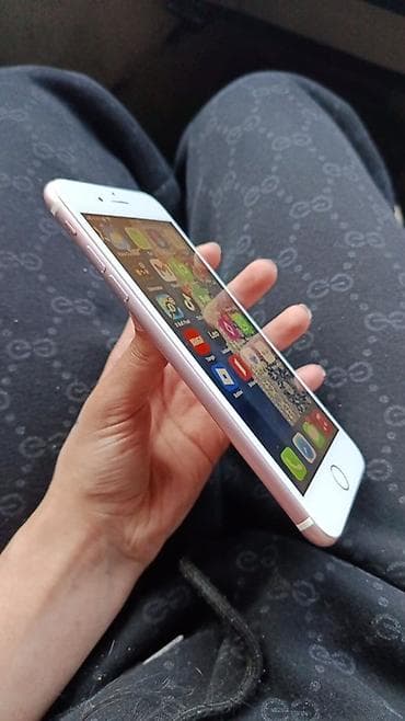 i̇phone telefon: IPhone 7 Plus, Rose Gold, Barmaq izi — 7