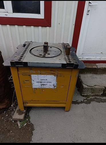 Ручные механические инструменты: Armatur əyən aparat - Növ: Stasionar armatur əyən maşın (dairəvi — 2