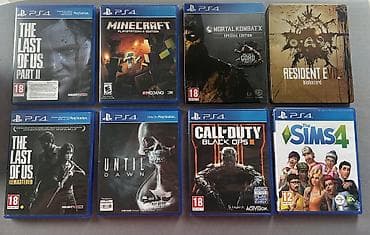 ps4 kaset: 13 ədəd PS4 oyun diski – Paket şəklində 🎮 PlayStation 4 üçün 13 ədəd — 2