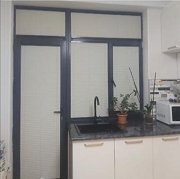 Plisse jalüzlər – pəncərə və eyvan qapıları üçün müasir — 1