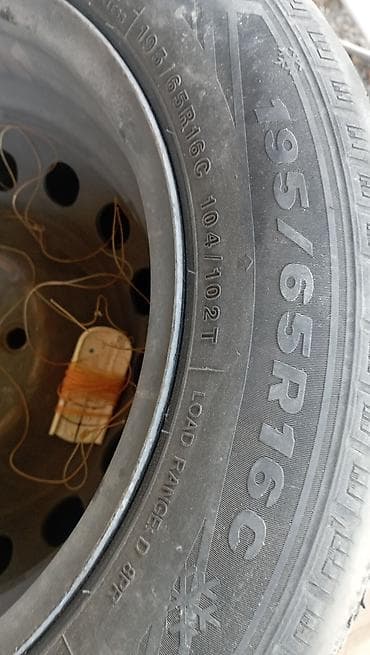 Şin dəsti – 195/65 R16C - Ölçü: 195/65 R16C - Yük/ sürət indeksi