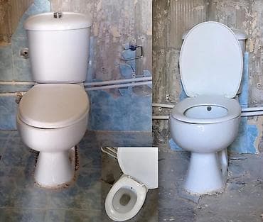 Unitaz Problemsiz. Hazir sokulub Qiymet 50 azn ¹⁰ Unvan Qiş parki