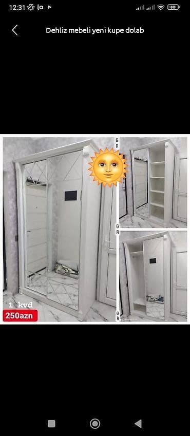 Dehliz dolabı
1kv-250