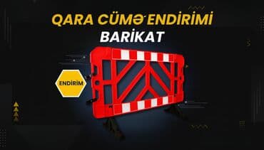 Təhlükəsizlik barrikadası Ölçüləri 100x150x50 sm Üzərinə əlavə nişan lalafo.az -da Təhlükəsizlik barrikadası Ölçüləri 100x150x50 sm Üzərinə əlavə nişan