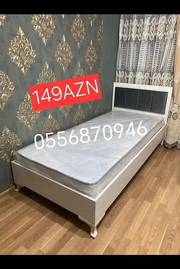 Dolablar: Yeni, Təknəfərlik çarpayı, Bazasız, Matras ilə, Siyirməsiz, Rusiya — 4