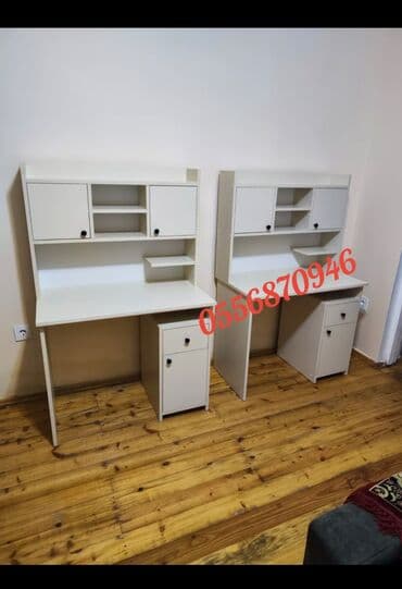 dizayn mebel: Oğlan və qız üçün, Yeni, Siyirməli, Yazı masası, Stulsuz — 7
