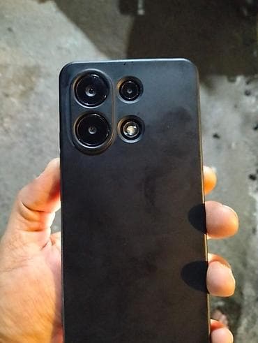 Redmi Note 13, 256 GB, rəng - Qara, Sensor, Barmaq izi, İki sim kartlı