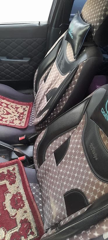 hyundai accent 1995 model: Daewoo Racer sedan - Kuzov: 4 qapılı sedan, tünd mavi rəng - Mator və — 8