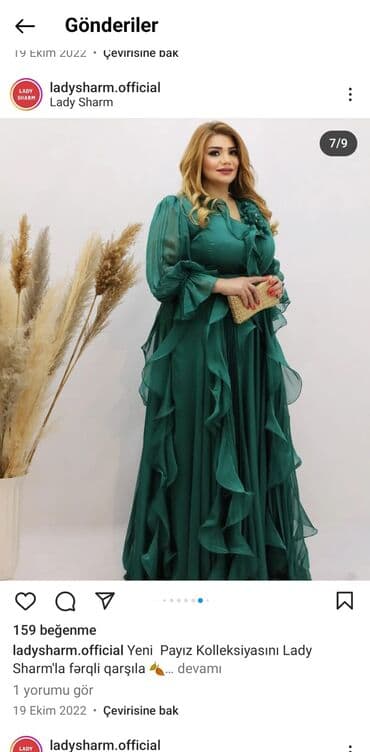 ikinci el don: Ziyafət donu,Lady sharmdan alınıb,bir dəfə geyilib42razmerdir — 3