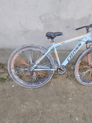 velosiped bmw: Velosiped – CROSS GTR - Çərçivə: yüngül alaşımlı, açıq mavi rəng — 4