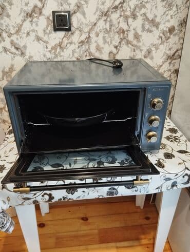 Kompüter, noutbuk və planşetlər: Duxovka Elektrik, rəng - Boz, Ayrıca dayanan — 4