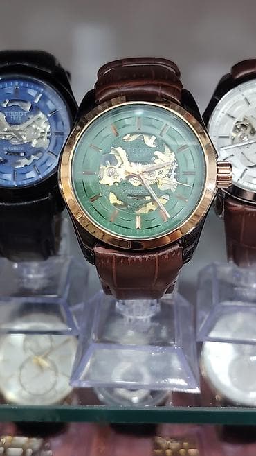 Наручные часы: Tissot Skeleton avtomatik saatlar - Mexanizm: avtomatik (öz-özünə — 7