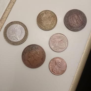 Книги и журналы: Beynəlxalq köhnə sikkələr dəsti Dəstdə müxtəlif ölkələrdən fərqli — 1