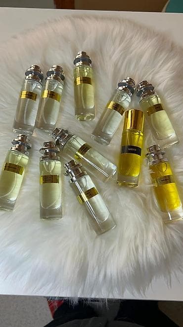 gumus destler: Məhsul: Brend ətir seçkiləri – şüşə sprey flakonlarda Təsvir: - Qoxu — 5