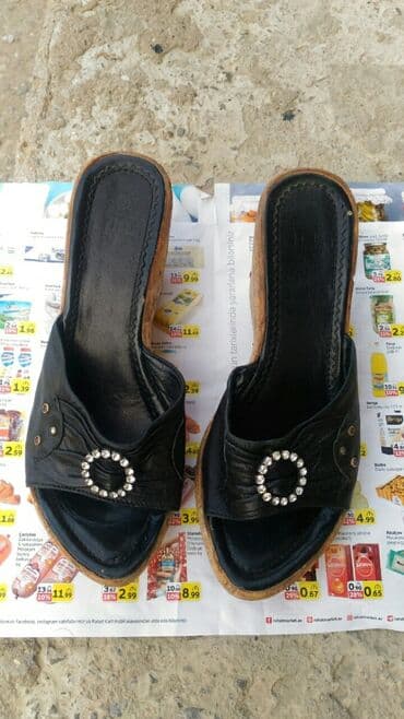 qadın krosovkaları yay üçün: Sabo, Ölçü: 37, İşlənmiş — 1