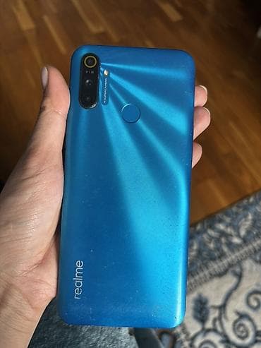 telfin: Realme C12, rəng - Mavi, Qırıq — 2