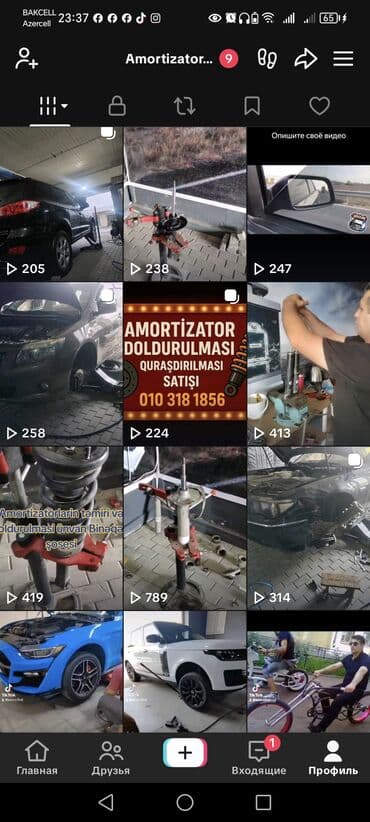 Tikinti və təmir: Amortizator xidmətləri - Amortizatorların doldurulması (qaz/yağ — 2