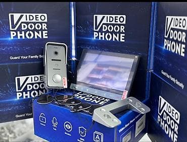Videomüşahidə: Video Door Phone – domofon sistemi Məhsulun tərkibi: - Xarici qapı — 4