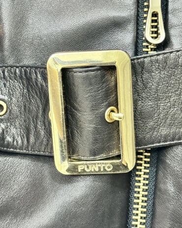 qadin pencekleri: Dəri kurtka, S — 3