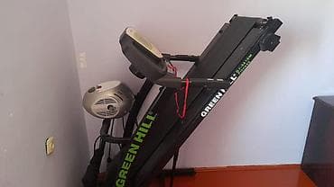 bas gitara: GREEN HILL qaçış trenajoru - Model: GREEN HILL (nəzarət panelində LCD — 4