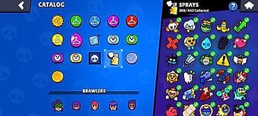stranger things max: Brawl Stars hesabı – zəngin kosmetik kolleksiya - Kataloq bölməsi — 3