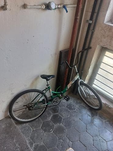 velosiped 25: Velosiped qatlanıb açılan velosipeddir . diski aliminum diskdir rama — 1