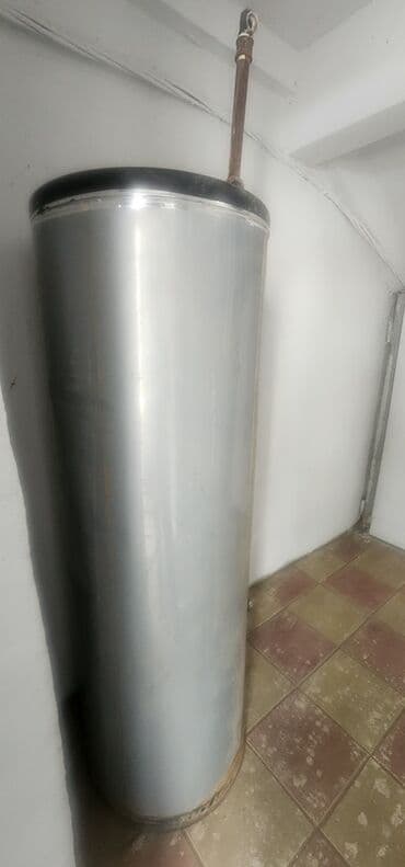 купить бачок для унитаза: Böyük həcmli şaquli su qızdırıcısı (boiler) - Korpus: paslanmayan — 1