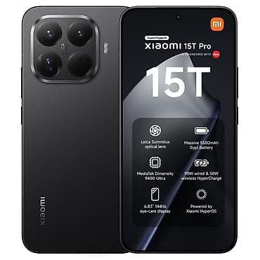 Xiaomi 15 Pro, rəng - Qara, 
 Simsiz şarj