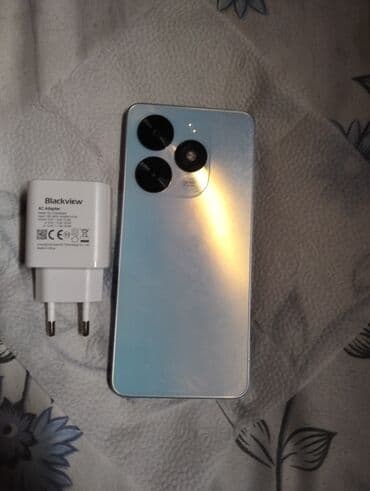 adaptırlar: Tecno Spark Go 2024, 128 GB, rəng - Gümüşü, Sensor, Barmaq izi, Face ID — 3