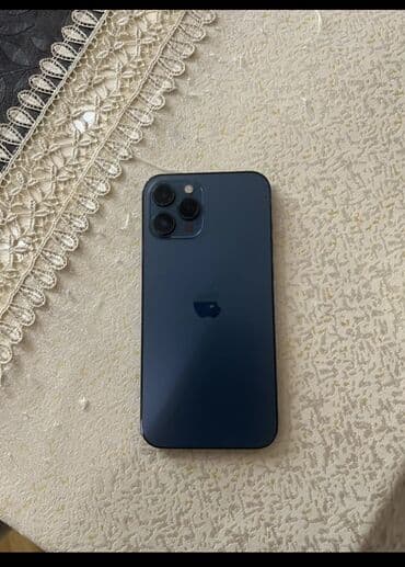 айфон 12 про макс: IPhone 12 Pro, 128 ГБ, Pacific Blue, Face ID — 3