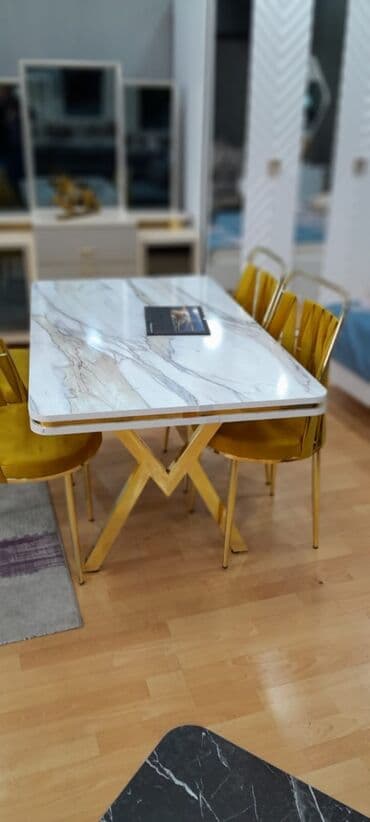 Столы: Türkiyə istehsalı. Anbardan satış.Masa və oturacaq seçimi var — 9