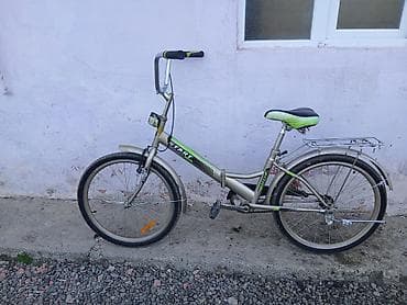 velosiped motoru: Start qatlanan velosiped - Rəng: açıq şampan/boz, yaşıl-qara detal və — 9