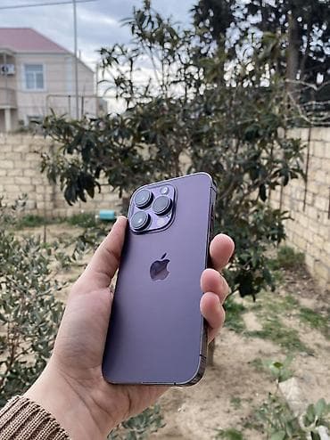 tecili satilir telefon: IPhone 14 Pro, 128 GB, Deep Purple — 2